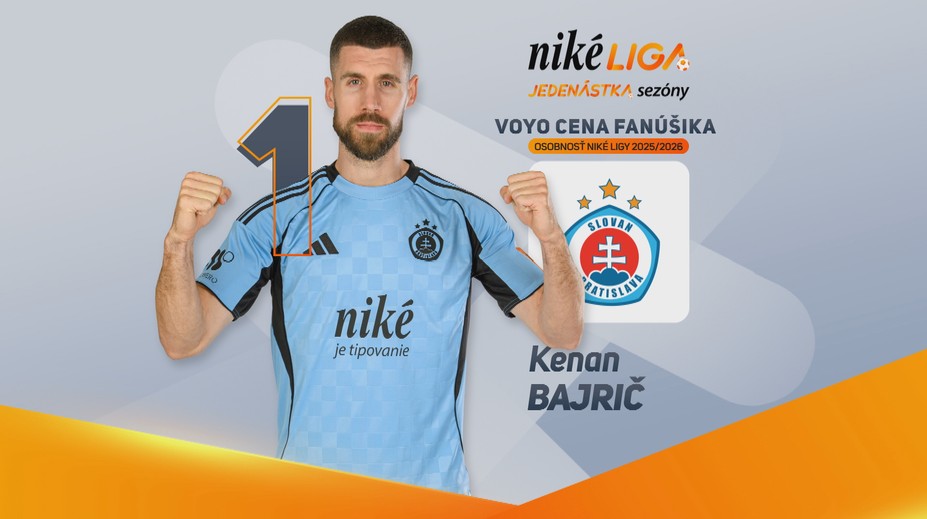 VIDEO: Je tradičnou oporou sériového majstra. Kenan Bajrič sa môže stať osobnosťou Niké ligy