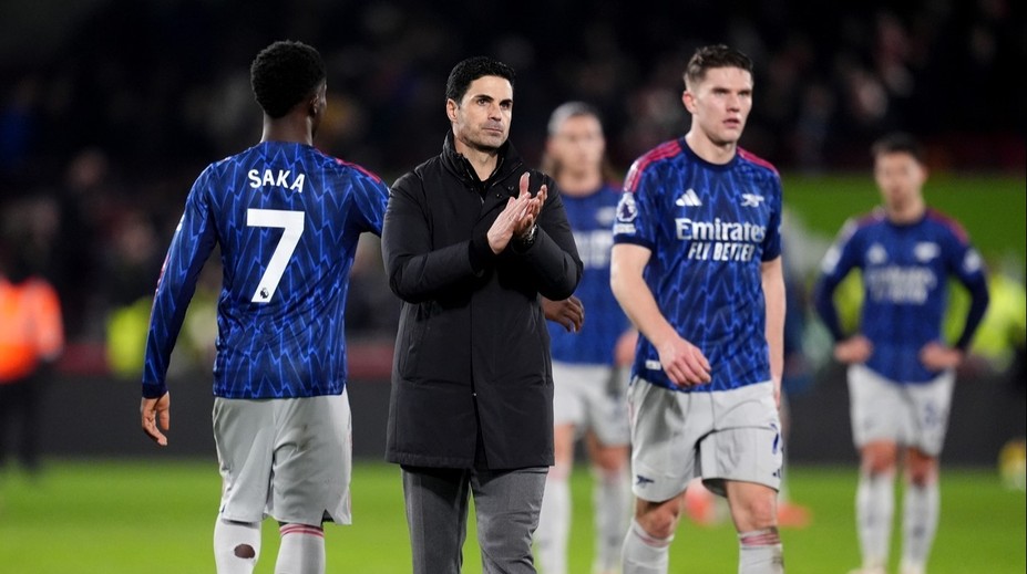 Arsenal to s Brentfordom nezvládol. Jeho pozícia favorita na titul sa otriasa v základoch