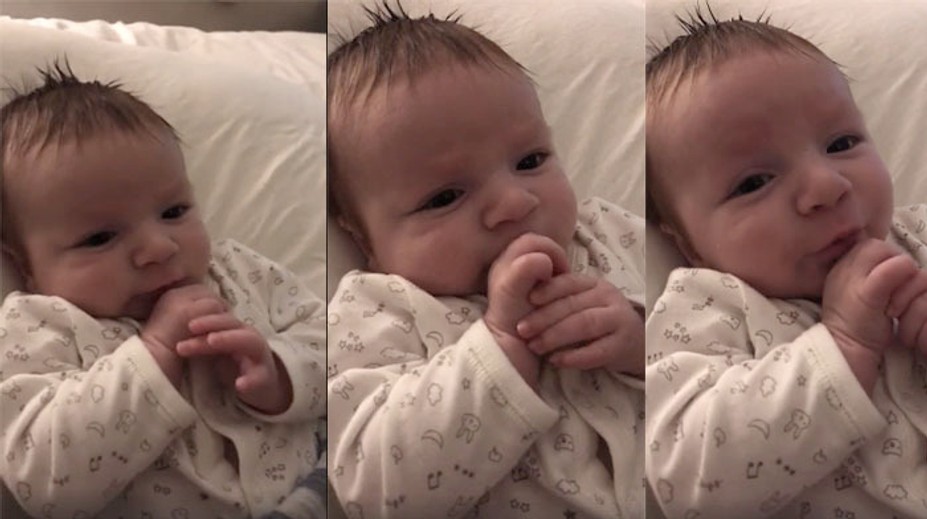 Len dvojmesačné bábätko prehovorilo. Prekvapilo mamu aj internet