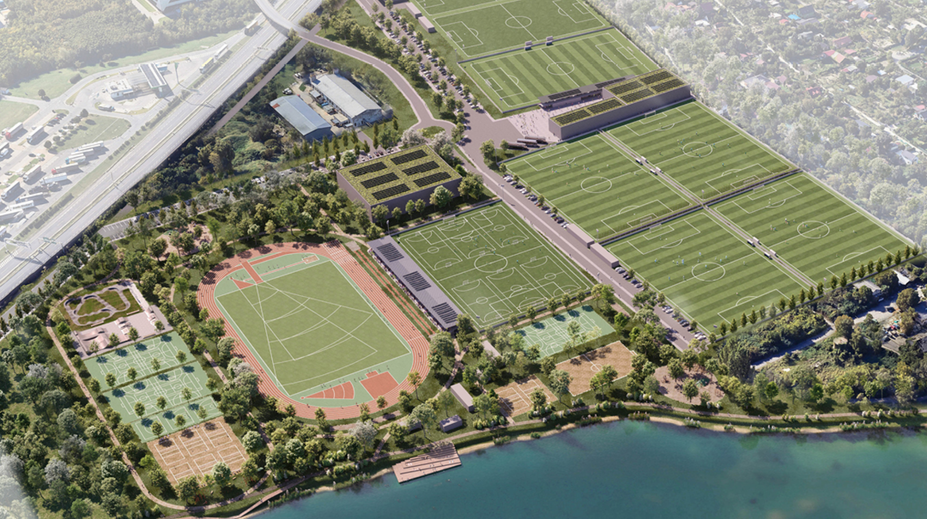 Sedem ihrísk, štadión aj nové nábrežie. Bratislava odhalila veľký plán pre Zlaté piesky