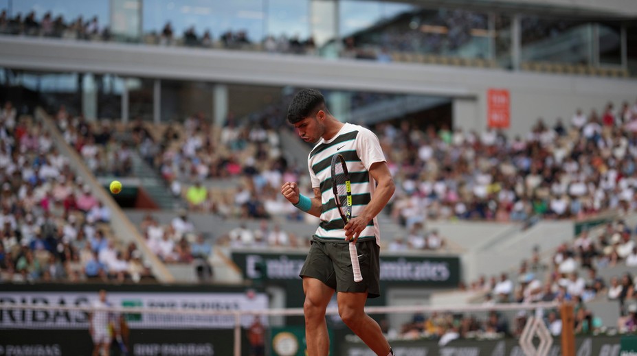 VIDEO: Carlos Alcaraz ukázal veľký charakter. V dôležitej chvíli zahral zázračný úder, bod však daroval súperovi
