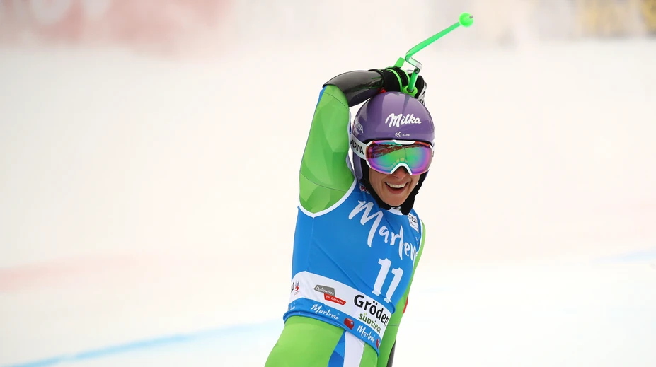Ilka Štuhecová po zjazde vyhrala vo Val Gardene aj super-G