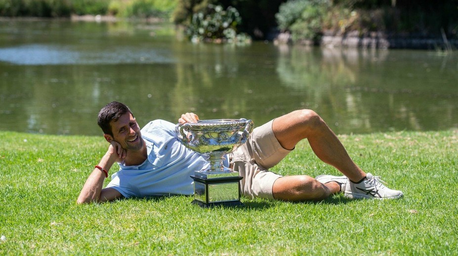 Djokovič svojou hláškou rozosmial všetkých. Takto si vystrelil z talianskeho novinára