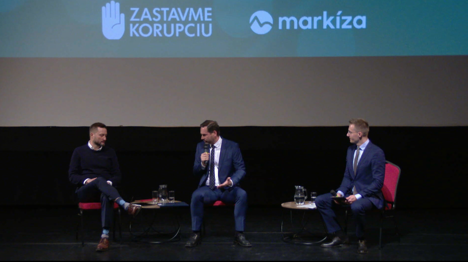 Vallo aj Kusý majú pochybnosti o financovaní konkurenčnej kampane, ani jeden nemá dôkazy (predvolebná debata)