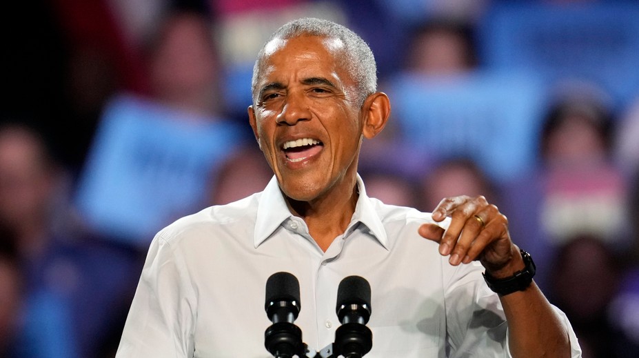 VIDEO: Harrisovú prišiel na míting podporiť aj Eminem, Obama zarapoval jeho najväčší hit