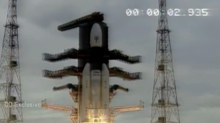 K Mesiacu odštartovala raketa Čandraján-2