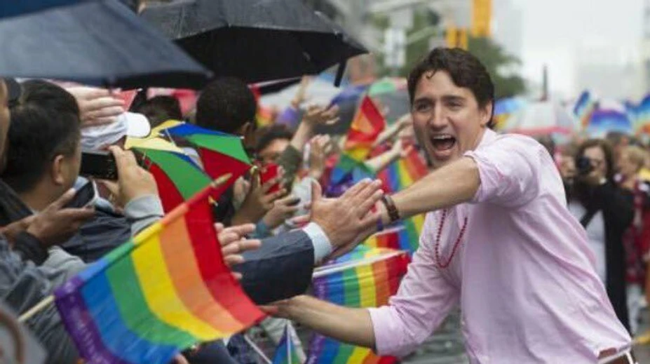 Trudeau sa ako prvý kanadský premiér zúčastnil na sprievode gay pride
