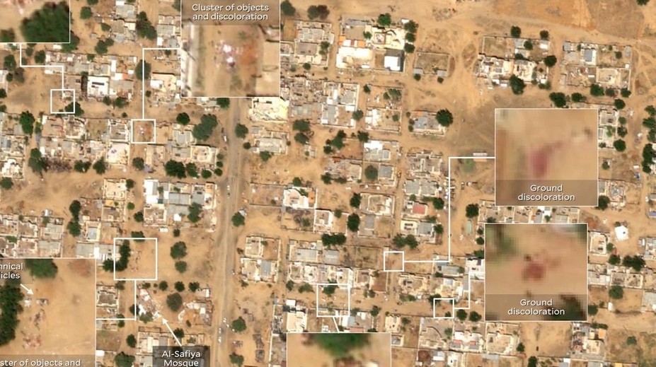 Zverstvá viditeľné až z vesmíru. Sudánski povstalci zmasakrovali v pôrodnici 460 ľudí, kaluže krvi zachytil satelit