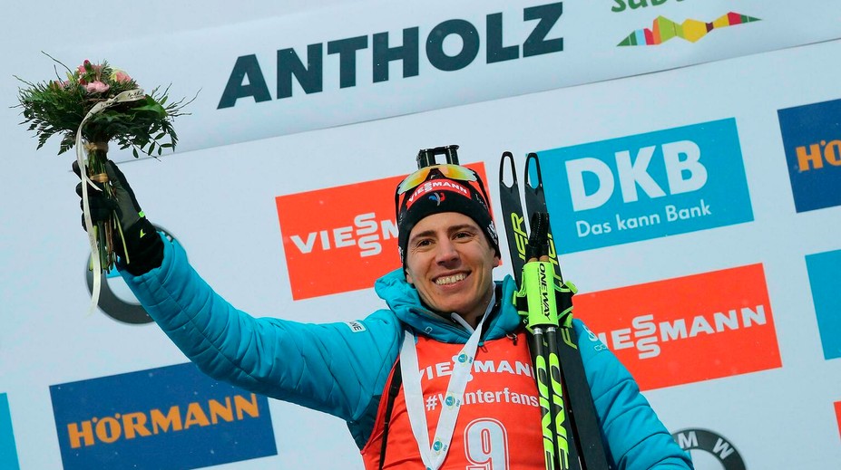 Mužské hromadné preteky biatlonistov v Anterselve vyhral Fillon Maillet