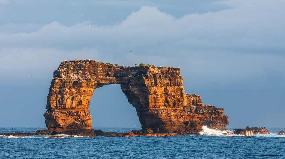 Slávny Darwinov oblúk na Galapágoch sa zrútil