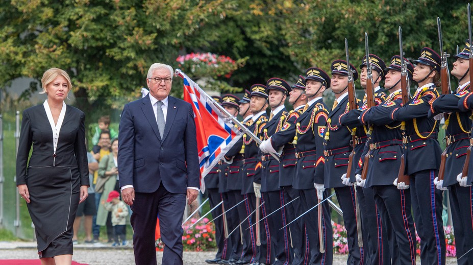 FOTO: Prezidentka privítala nemeckého prezidenta. Považujem ho za svojho priateľa, uviedla