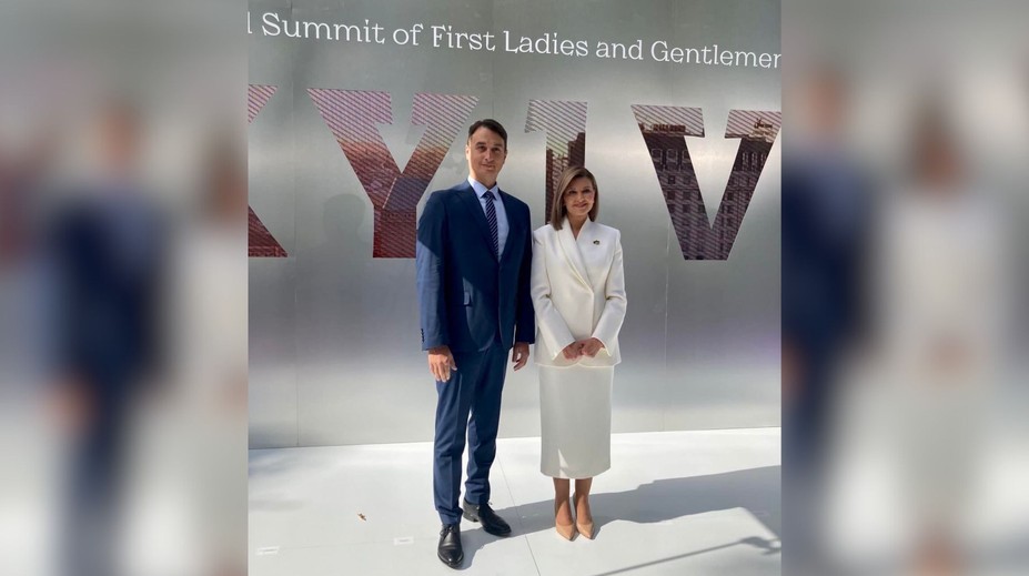 Prezidentkin partner Juraj Rizman je v Kyjeve. Prijal pozvanie Oleny Zelenskej