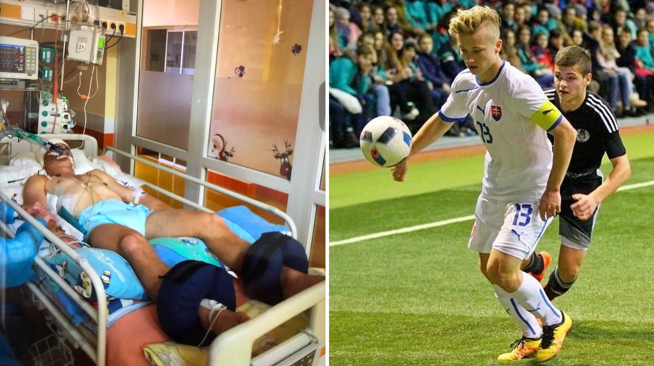 Prišiel o otca i polovicu lebky, dnes hlavou opäť dáva góly. Slovák z titánu v Anglicku „trpel“ svetové hviezdy