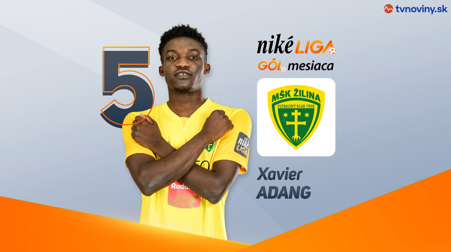 VIDEO: Zakončil nádhernú akciu a zarmútil Trnavu. Xavier Adang kandidátom na Gól mesiaca