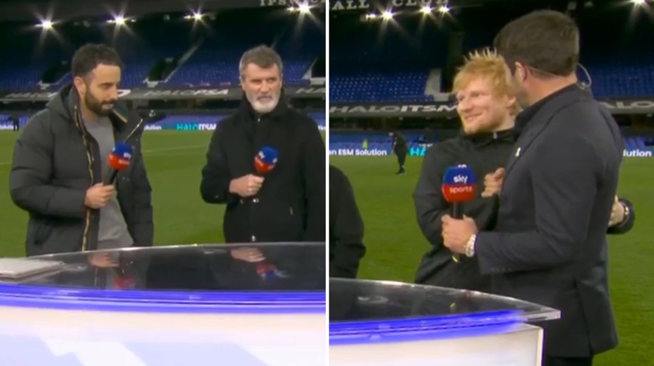 VIDEO: Novému trénerovi United prvý rozhovor „ukradol“ Ed Sheeran. Po vlne kritiky sa ospravedlnil