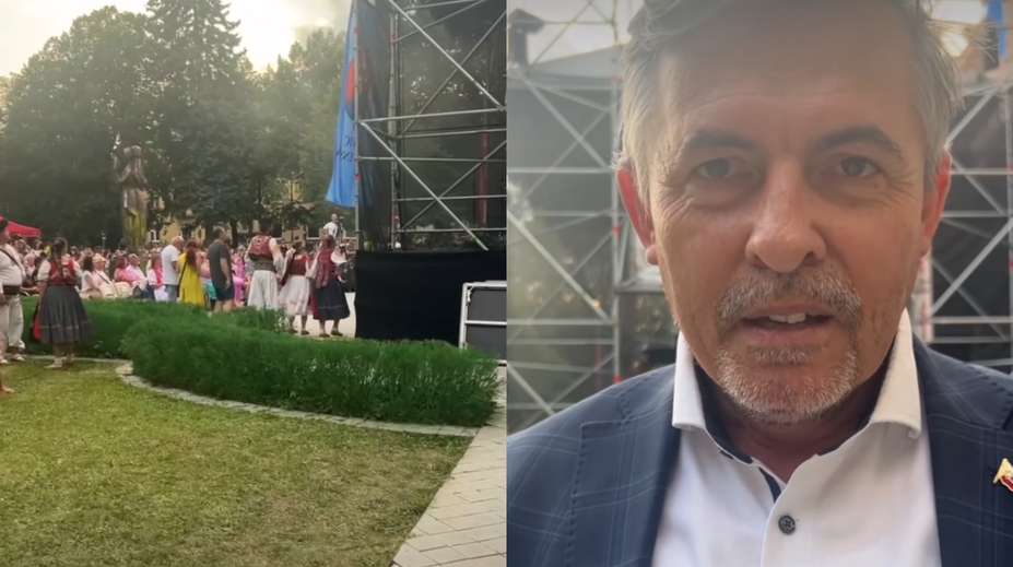Lukáš Machala tvrdí, že krušpán pred Maticou vyschol len tri dni pred festivalom