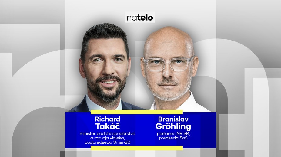 Hosťami relácie Na telo budú Richard Takáč a Branislav Gröhling