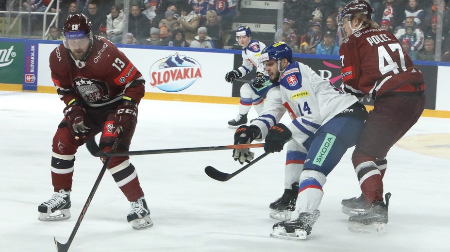 Lotyši našich v generálke na OH preverili. Slovensko vyhralo po predĺžení a obhájilo trofej