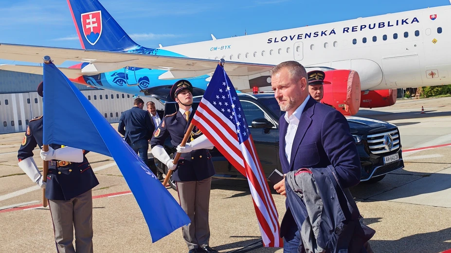 Prezident Pellegrini odcestoval do USA. Vystúpi v OSN a čaká ho aj recepcia u Trumpa