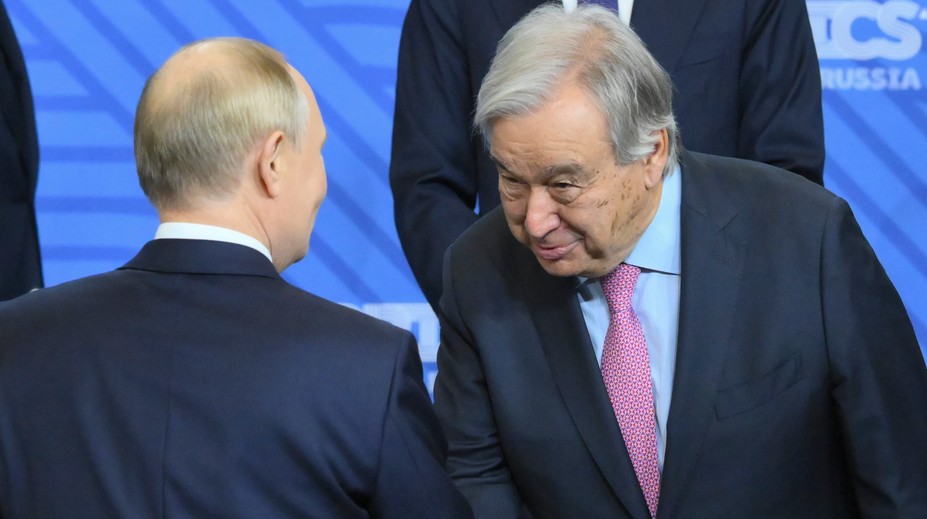 Zelenskyj vraj odmietol prijať šéfa OSN Guterresa pre jeho účasť na summite BRICS v Rusku