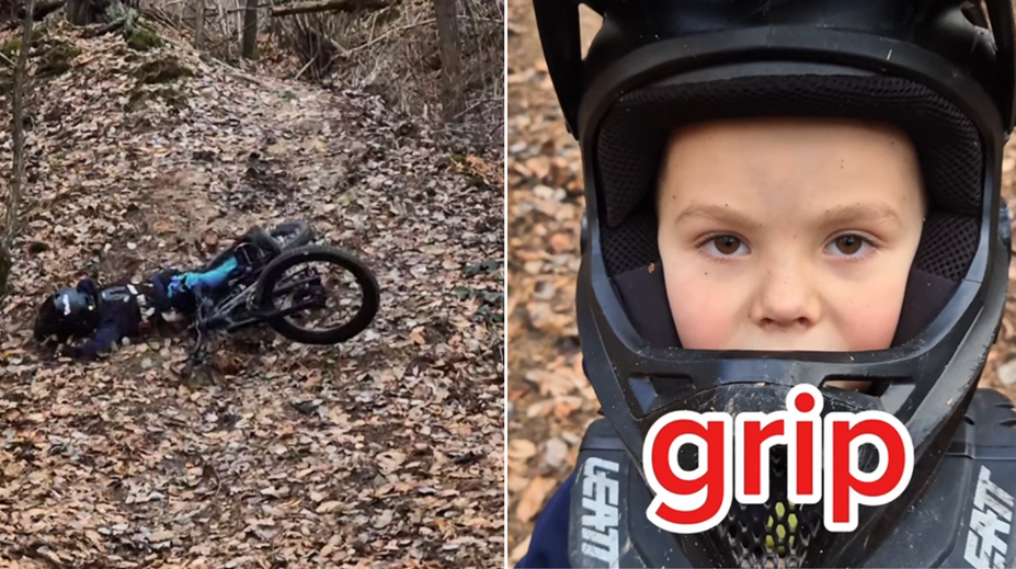 „Blato je super, drží grip.“ Video len 5-ročného Lucaska videlo celé Slovensko: Keď spadne, nerobím paniku, vraví otec