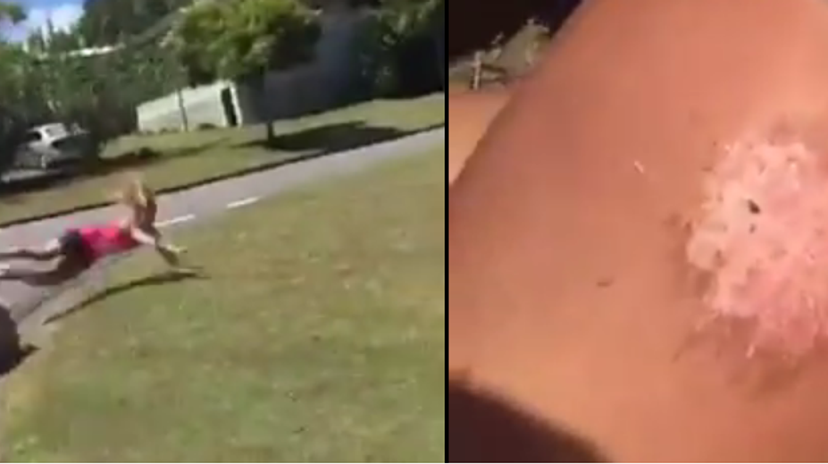 Tohto frajera by nejedna prefackala. Zo srandy ublížil priateľke