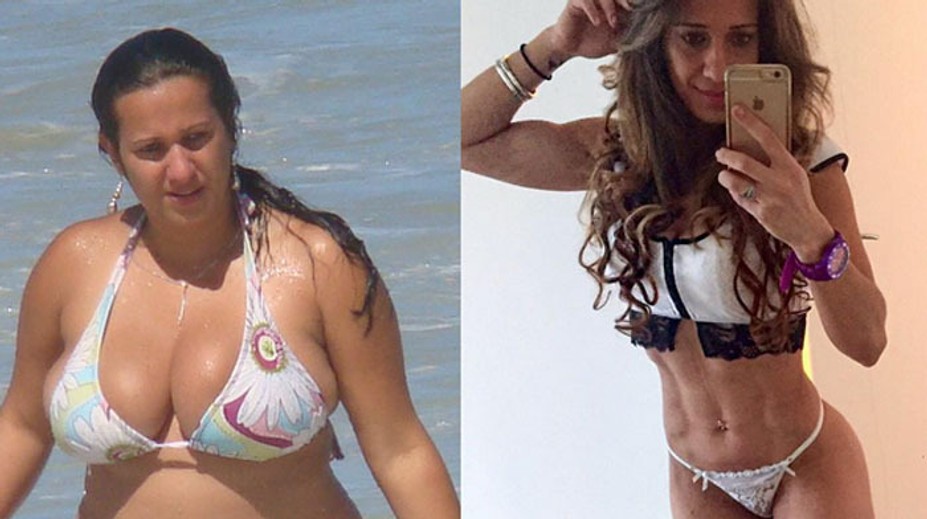 Angela vážila 82 kíl, za rok sa z nej stala vysekaná fitnes trénerka