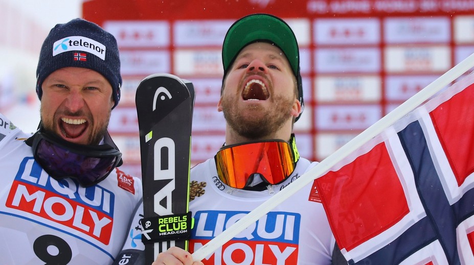 Zjazd na MS v Aare ovládol Jansrud, Svindal sa rozlúčil striebrom