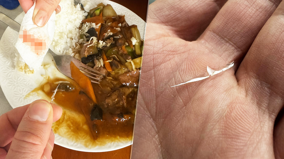 Sklo v jedle z bratislavskej reštaurácie. Žena si dorezala vnútro úst