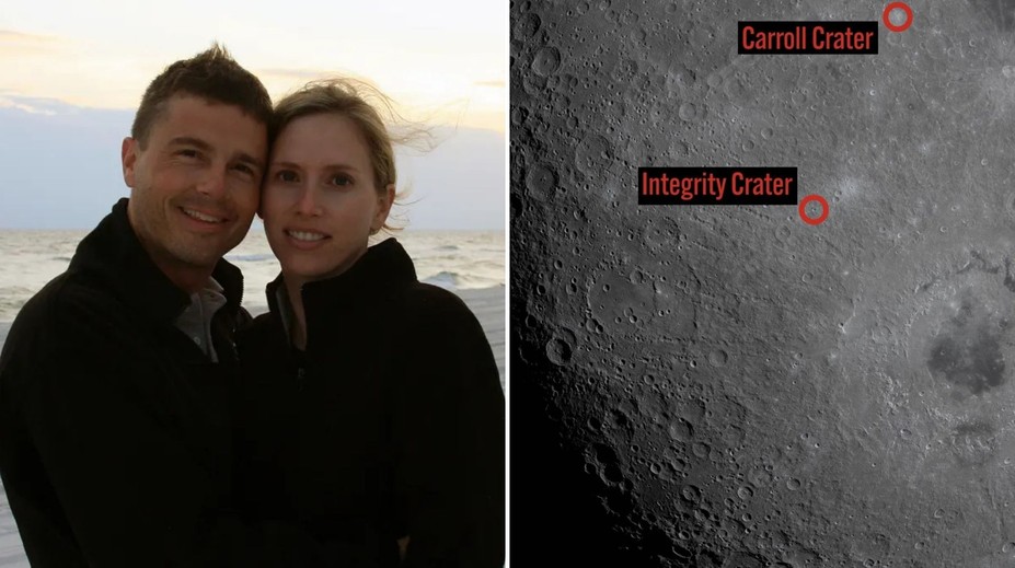 Láska až na Mesiac. Astronauti chcú pomenovať kráter po zosnulej manželke veliteľa