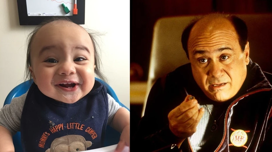 Dieťa, ktoré sa podobá na slávneho herca: Baby DeVito dostane aj vás