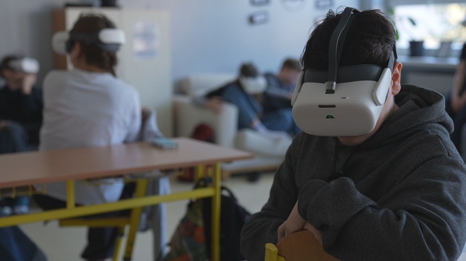 Dejepisárka vnáša žiakov do histórie prostredníctvom virtuálnej reality. Pomáha im to lepšie pochopiť minulosť