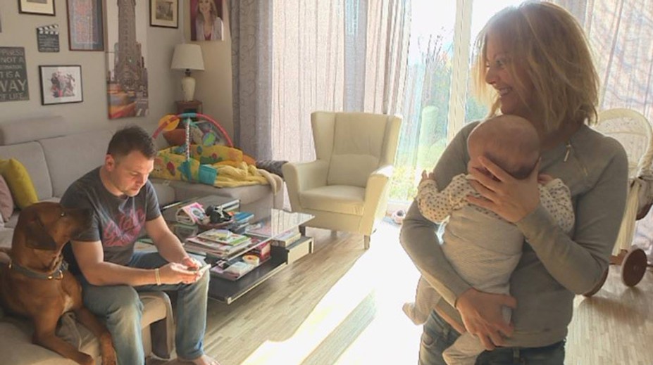 Evita porodila ako 40-ročná svoje tretie dieťa. Pozvala nás k sebe domov