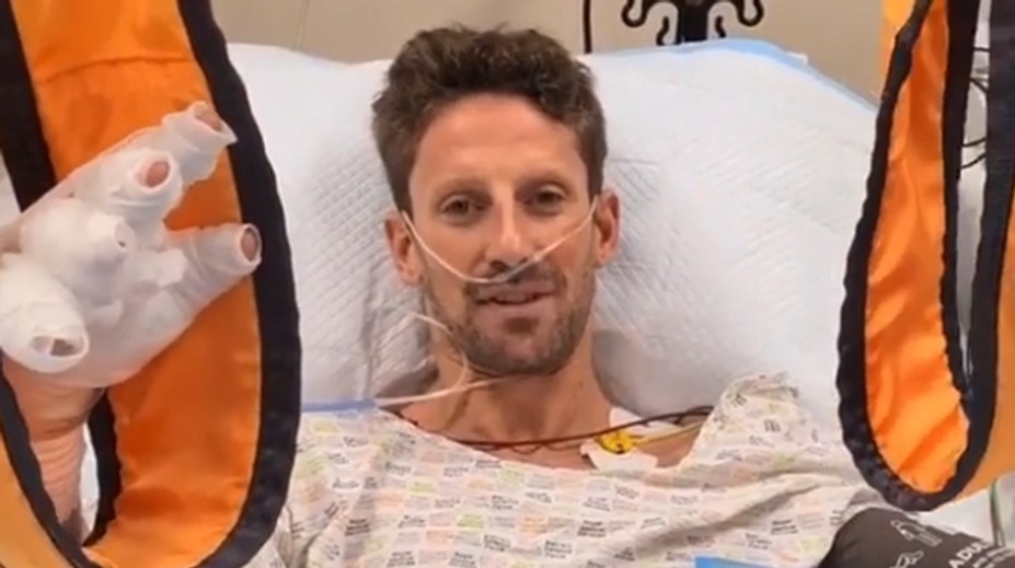 VIDEO: Grosjean sa po hororovej nehode prihovoril fanúšikom. Priznal, ako hlboko sa mýlil