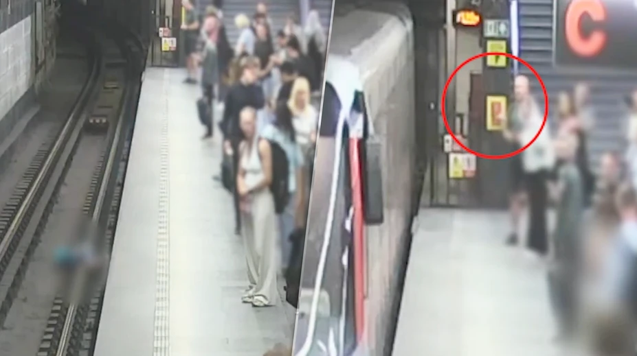 VIDEO: Chlapec pozeral do mobilu a vykročil do prázdna. Od tragédie chýbali sekundy