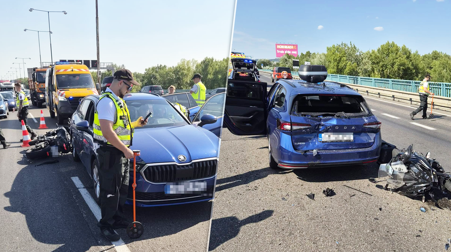 Nehoda na D2 ochromila dopravu v Bratislave. Vodiči si počkajú viac ako hodinu