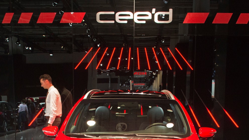 Na snímke model novej generácie Kia Cee'd SW