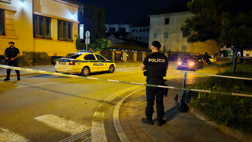 Streľba v centre Prešova.