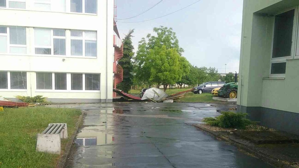 Smršť v Rimavskej Sobote.