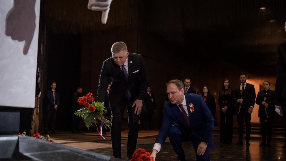 Predseda vlády SR si pripomenul 80. výročie ukončenia 2. svetovej vojny v Moskve