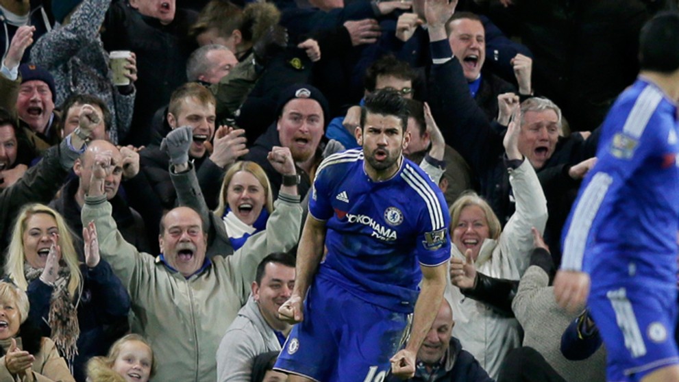 Hráč Chelsesa Diego Costa.