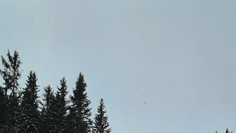 Preventívny odstrel lavíny v Západných Tatrách.