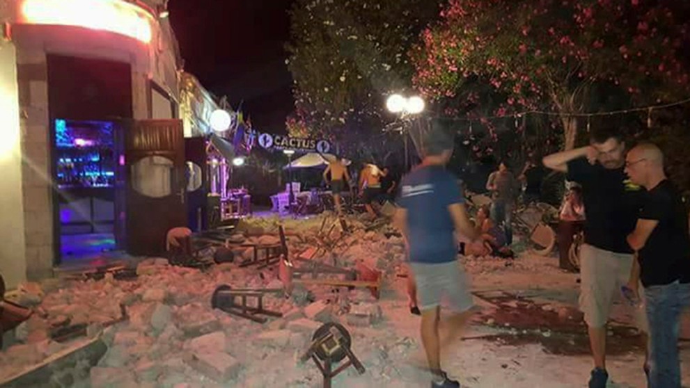 Zemetrasenie na Kose.