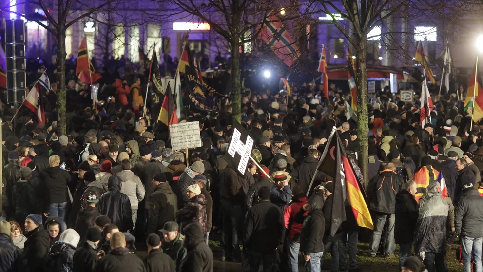 Protest v Lipsku