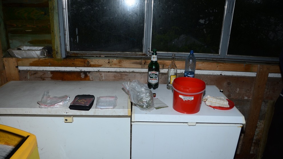 Zábery z miesta činu