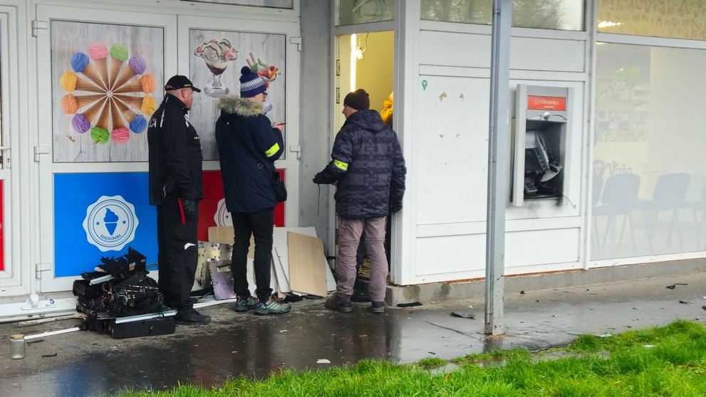 V Košiciach vybuchol bankomat.