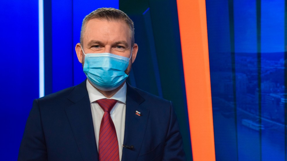 Peter Pellegrini a Mária Kolíková v Na telo.