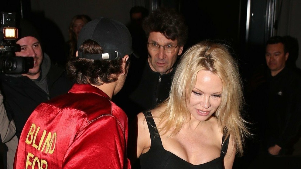 Pamela Anderson so synom Brandonom Thomasom