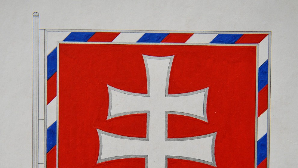 Prezidentská štandarda.