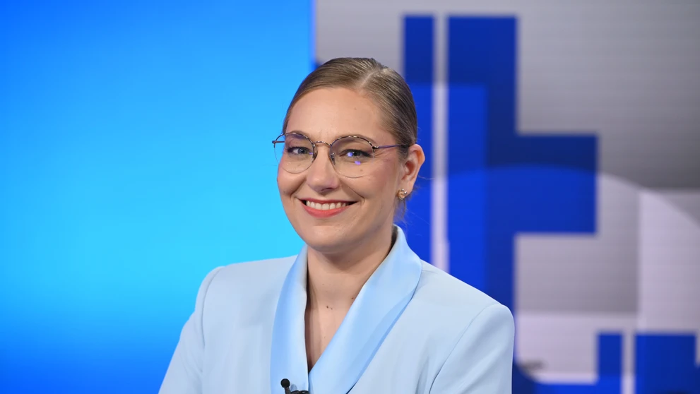 Moderátorka relácie Na telo Karolína Lacová
